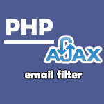 Filter Email pada Backend PHP dan Ajax