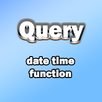 Query date time