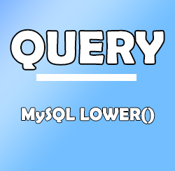 MySQL-lower